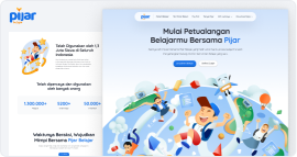 Enhancing User Flexibility & Interaction in Pijar Belajar illustration